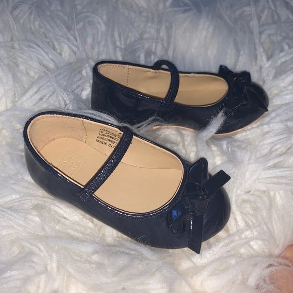 Janie and Jack Shoes New Janie Jack Baby Girl Patent Leather Navy